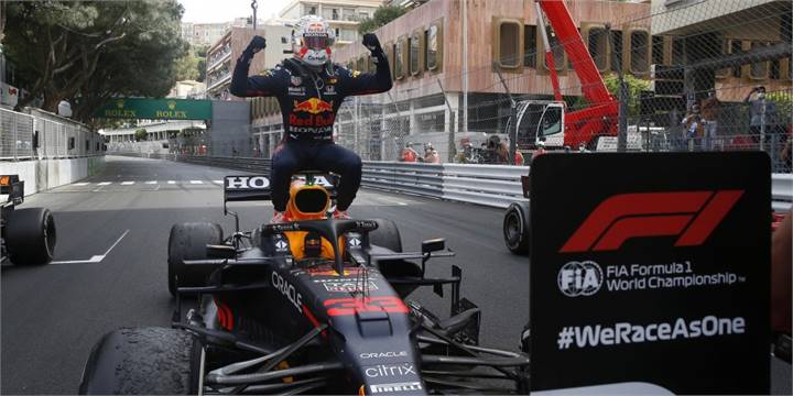 Verstappen vince il GP di Montecarlo
